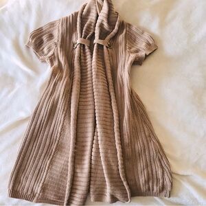 Sonoma Tan Knit Sweater XS S